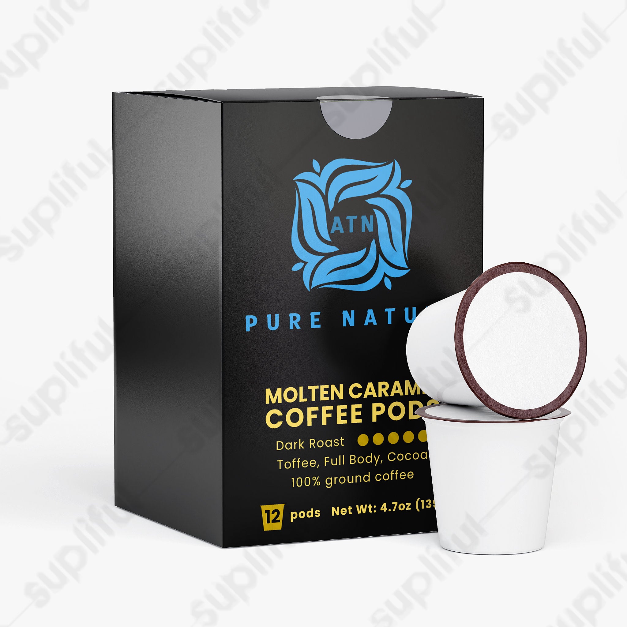 Molten Caramel Coffee Pods (Dark Roast)