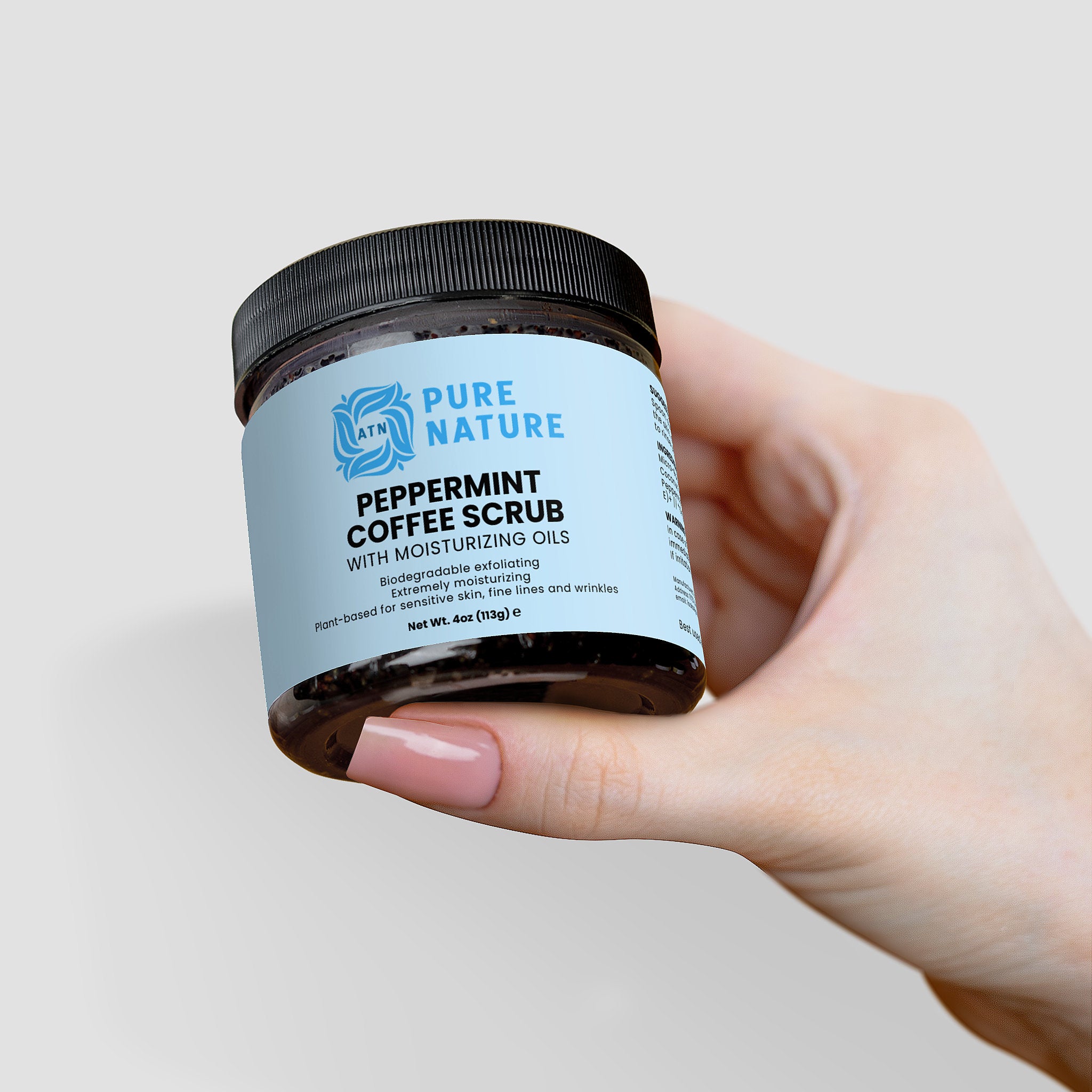 Peppermint Coffee Scrub