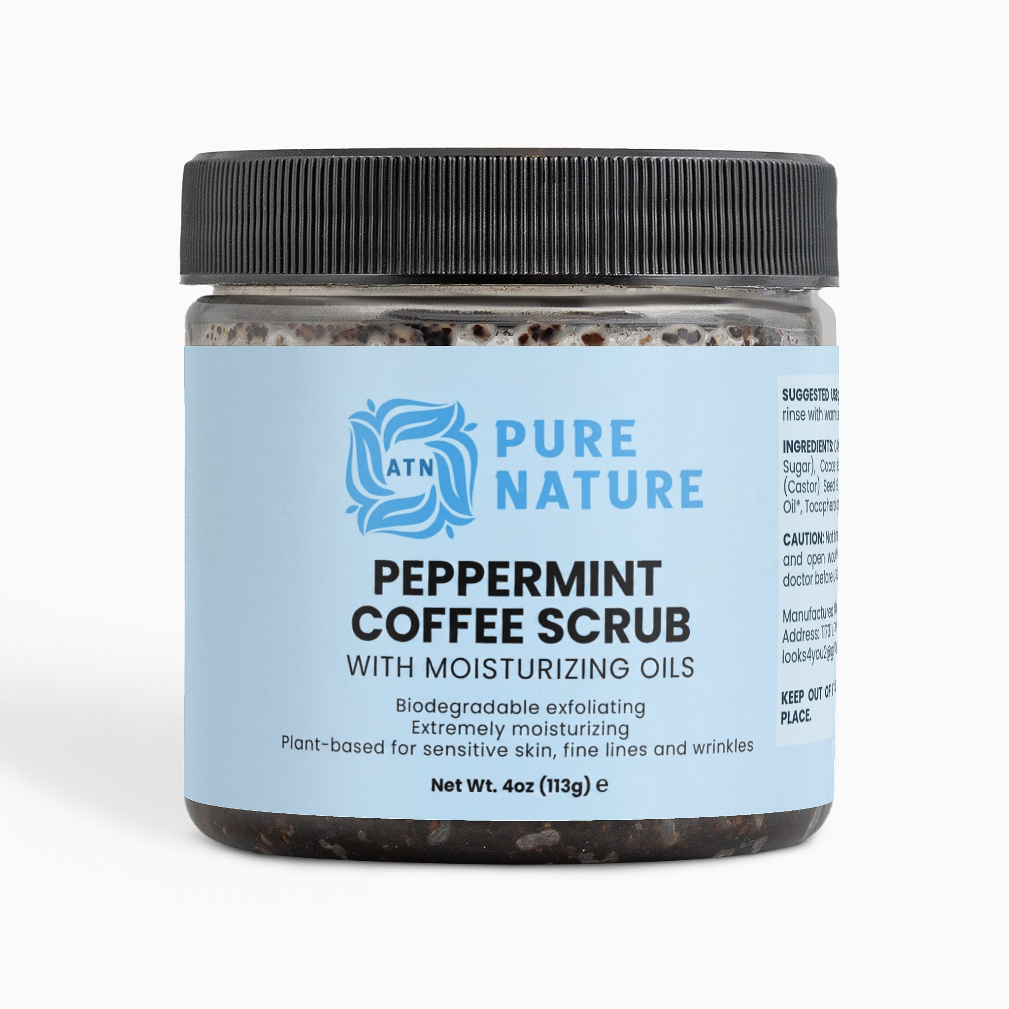 Peppermint Coffee Scrub